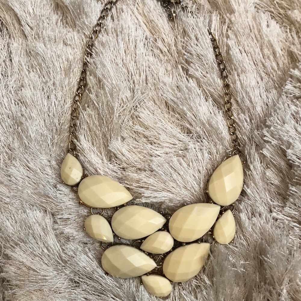Ivory statement necklace